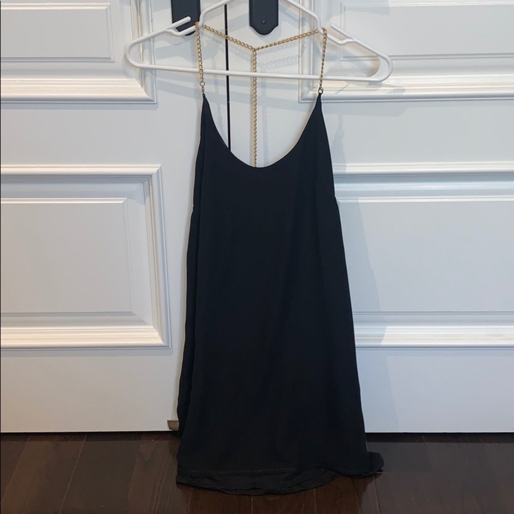 Black flowy dress